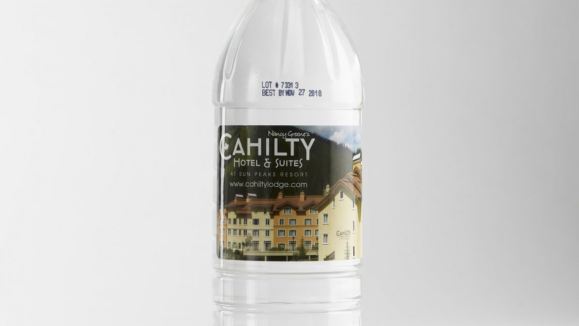 500ml PET Ribbed Clear Bottle Clear Cap Cahilty Lodge