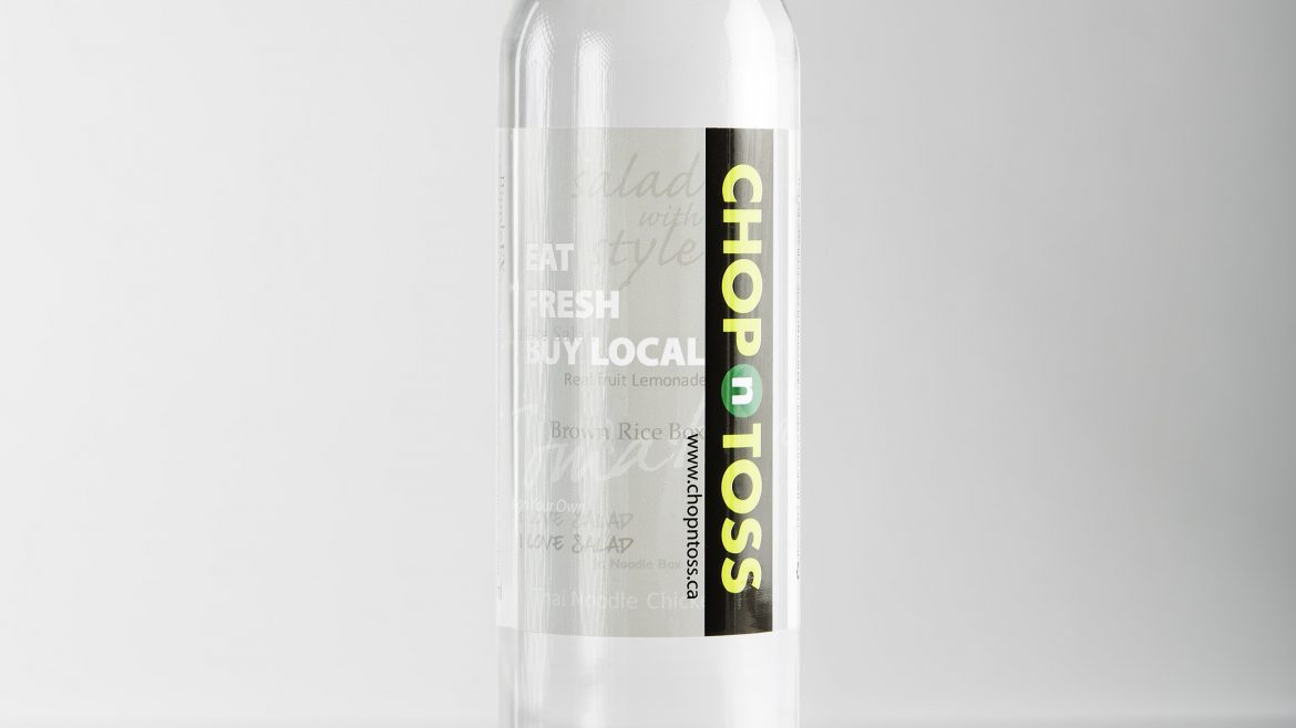 Clear 500ml Smooth Shape With Specialty Clear Label