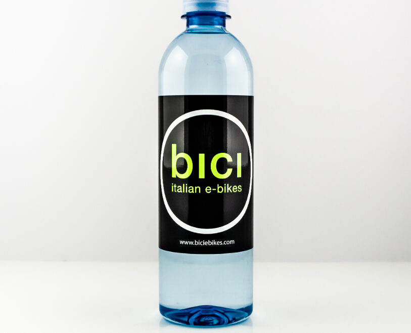 RPET 500ml Smooth Shape Bottle with Clear Cap