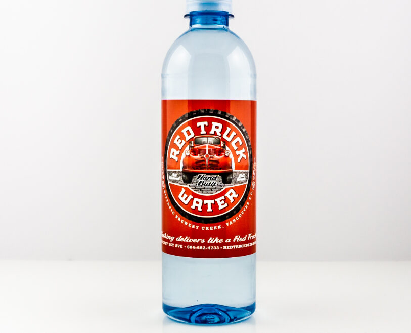 RPET 500ml Smooth Shape Bottle with Clear Cap