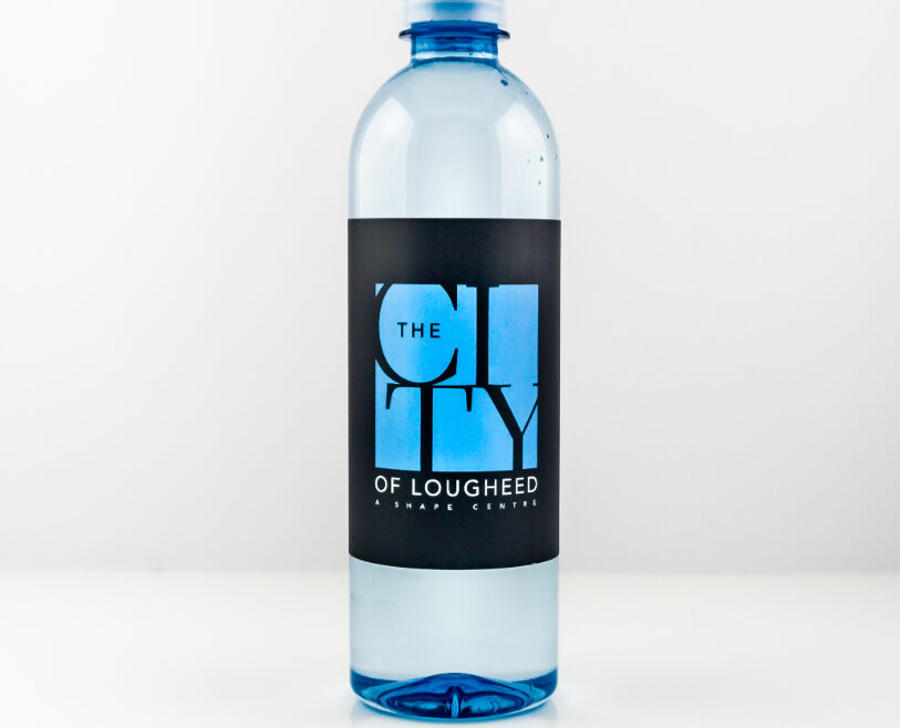 RPET 500ml Smooth Shape Bottle with Clear Cap