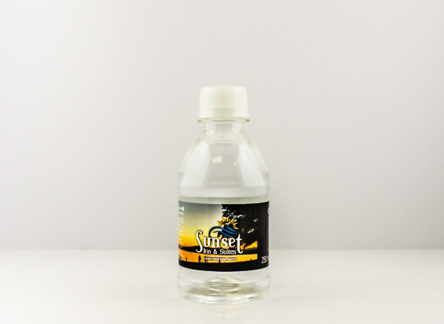PET 250ml Smooth Bottle with Clear Cap