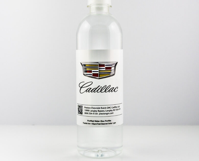 PET 500ml Smooth Shape Bottle with White Cap