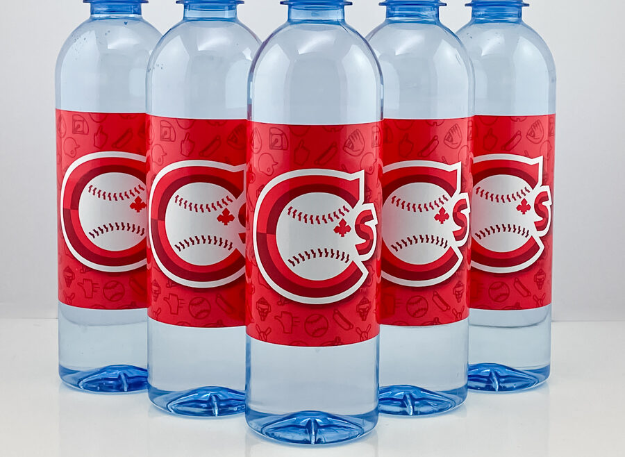 RPET 500ml Smooth Surface Clear Cap