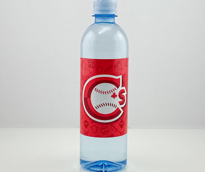 RPET 500ml Smooth Surface Clear Cap