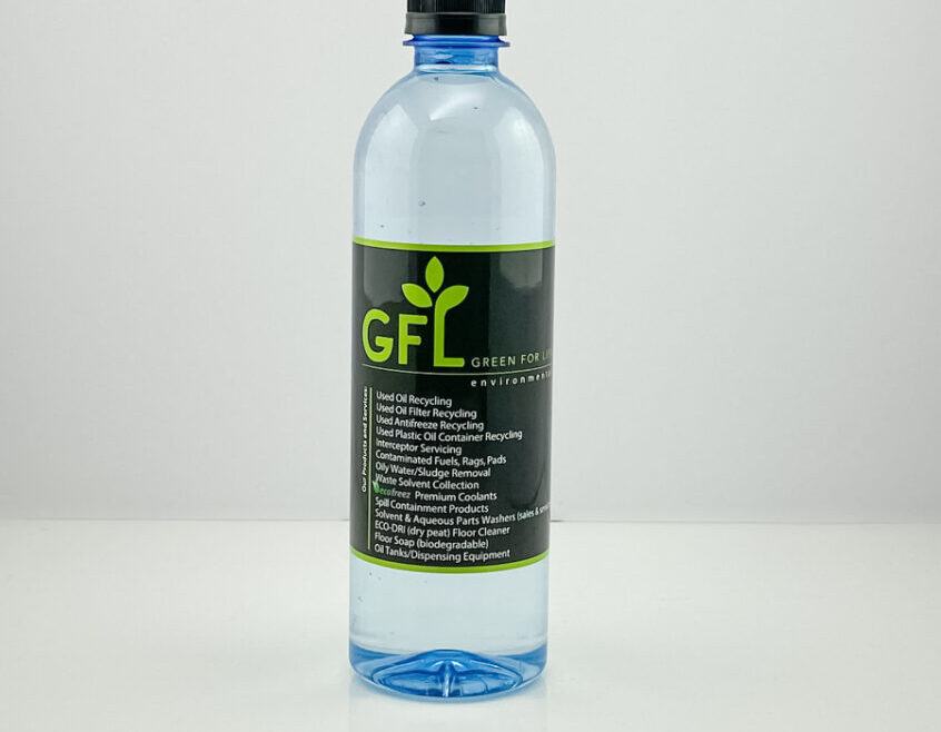 RPET 500ml Smooth Surface Clear Cap