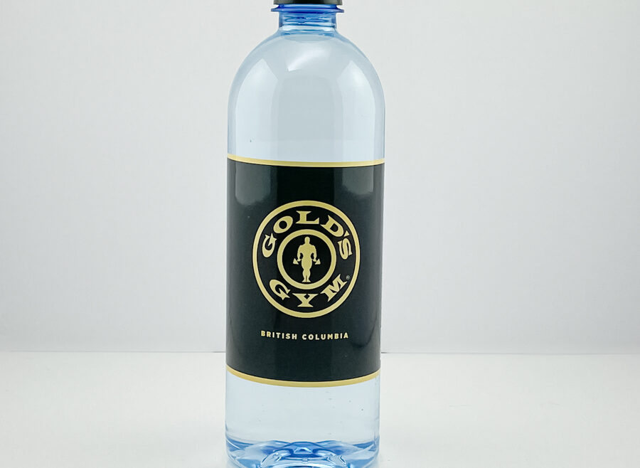 RPET 700ml  Smooth Surface Black Lid